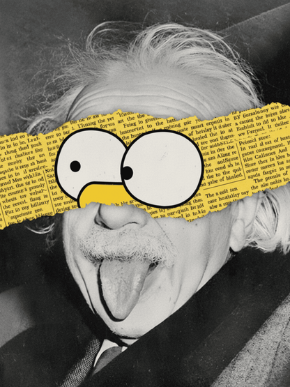 Einstein - Hareketli Tablo