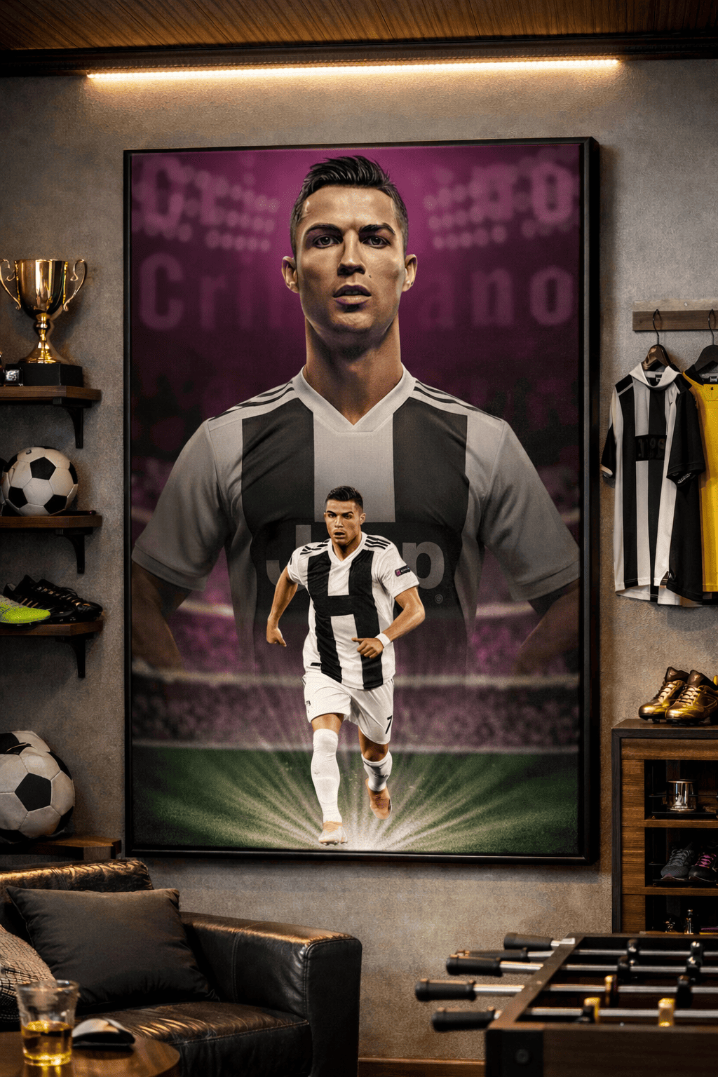 CR7 - Hareketli Tablo