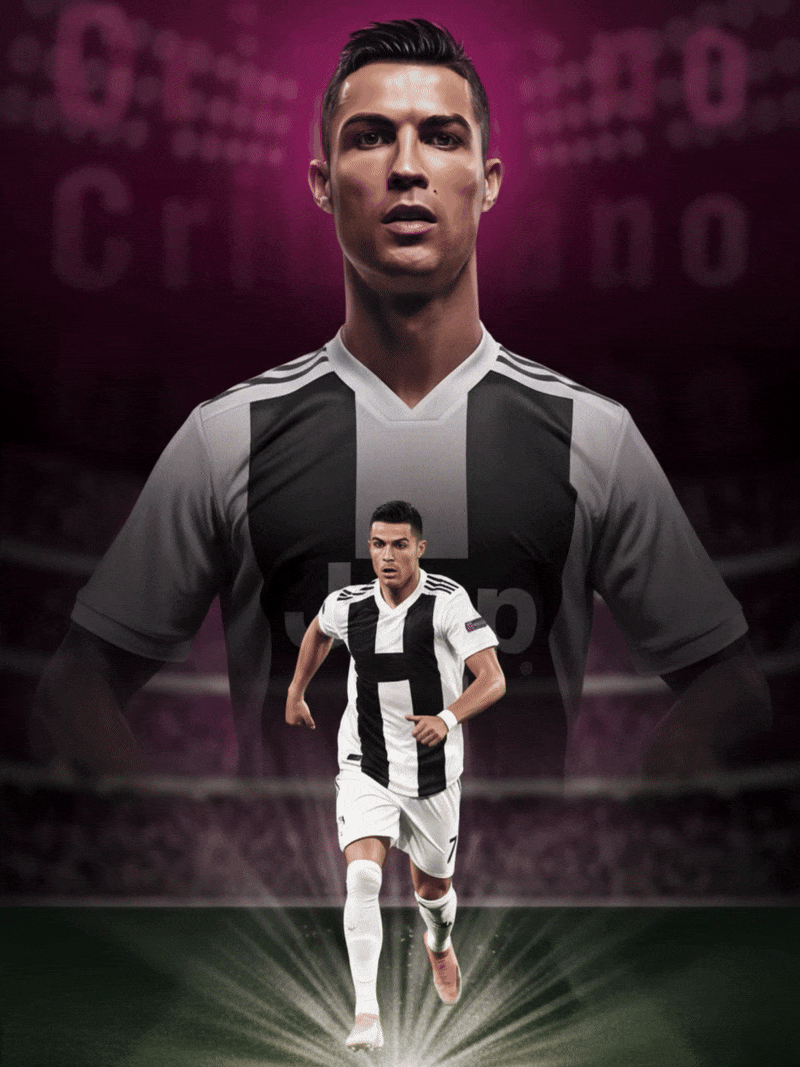 CR7 - Hareketli Tablo