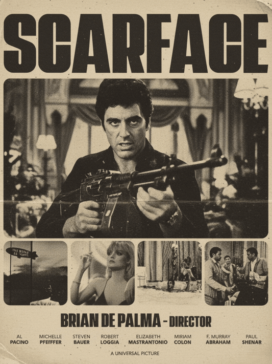 Scarface - Hareketli Tablo