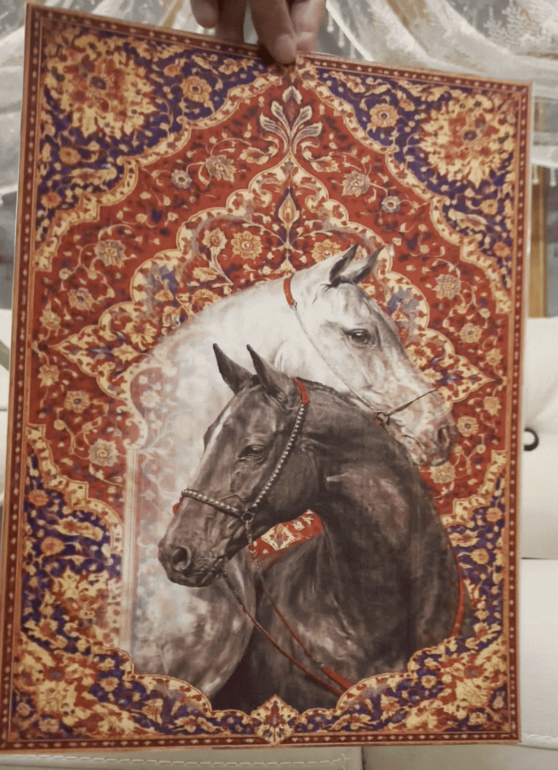 Wild Horses - Hareketli Tablo