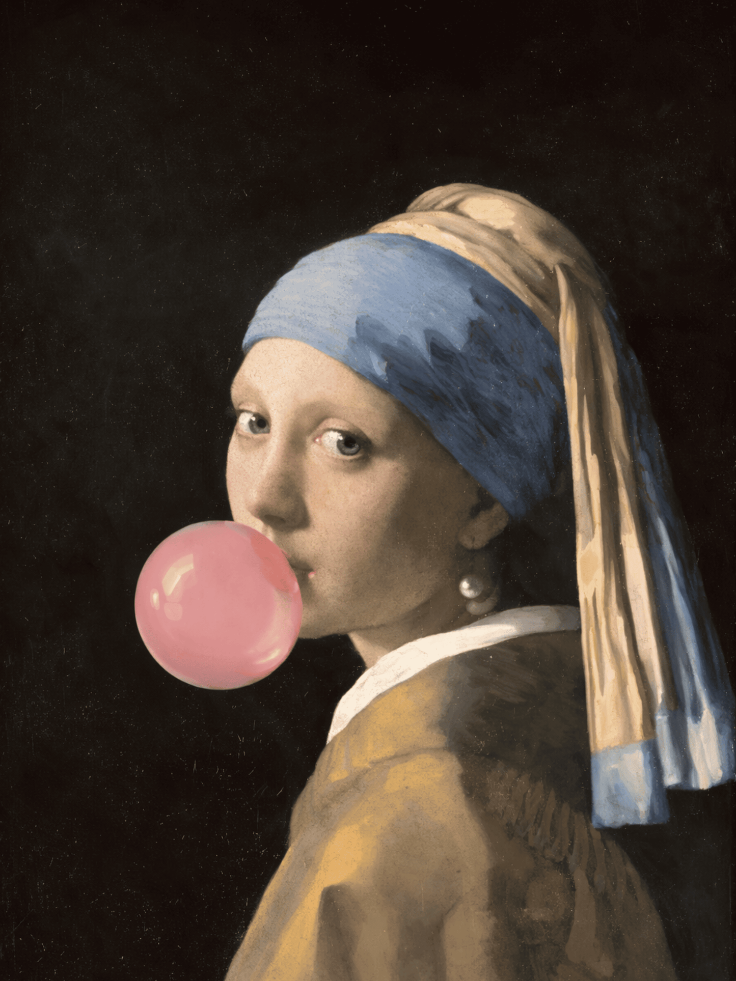 İnci Küpeli Kız- Hareketli Tablo