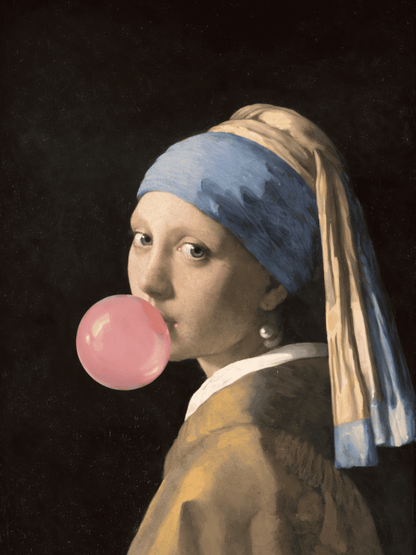 İnci Küpeli Kız- Hareketli Tablo