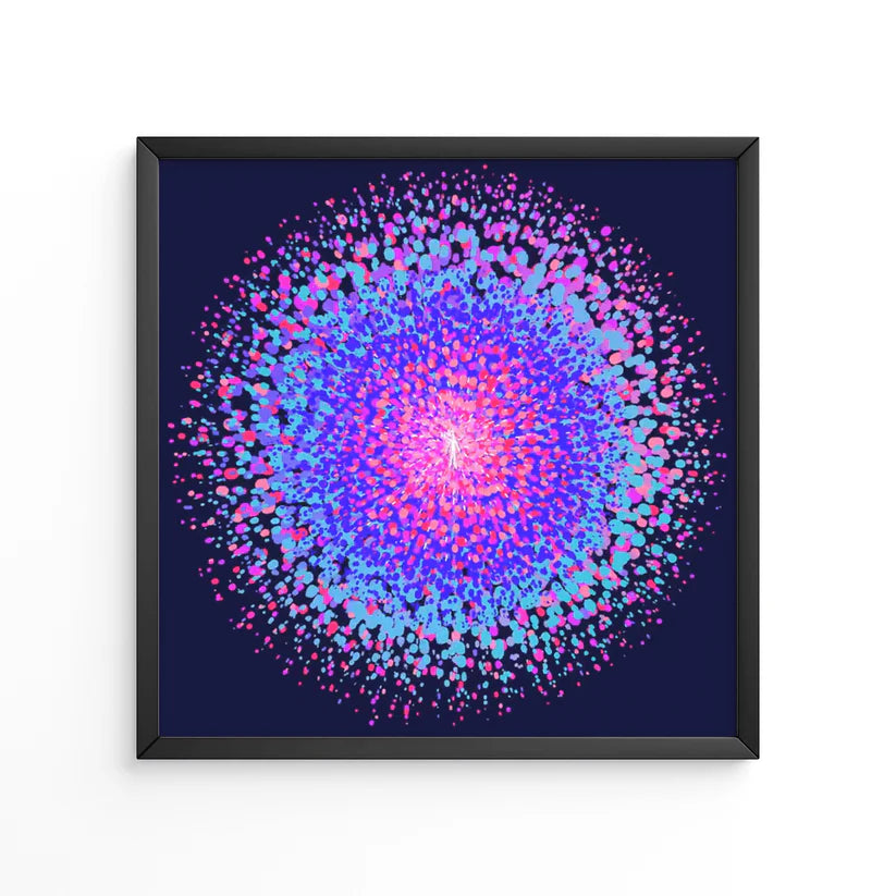 Parıltı - Hareketli Tablo (40x40)
