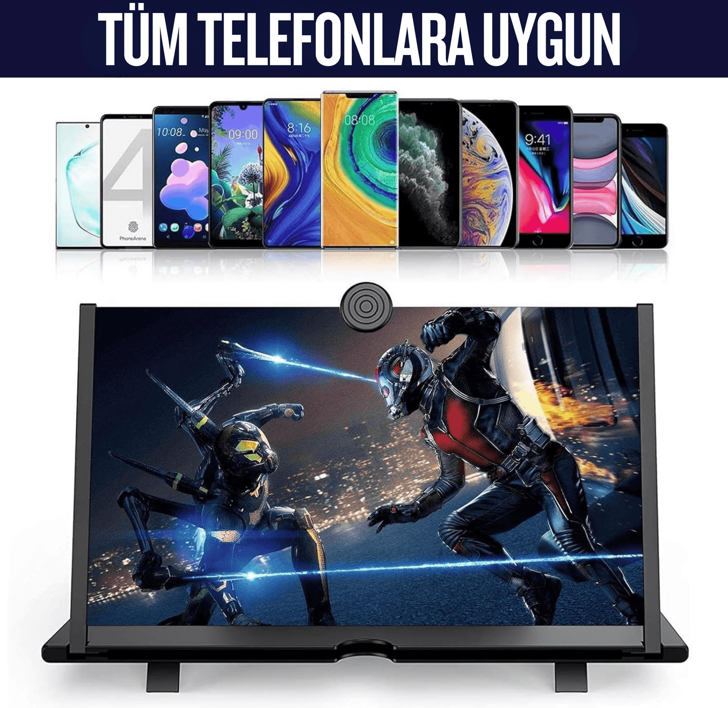Alvoraks™ Telefon Ekran Büyüteci